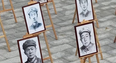 百幅畫像，讓長征烈士“回家”