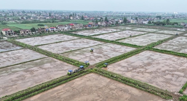 無人駕駛農(nóng)機(jī)助力洞庭湖畔春耕作業(yè)