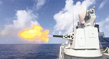 海軍某支隊開展海上訓(xùn)練